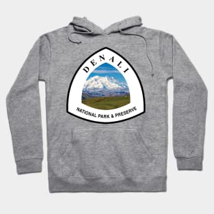 Denali National Park & Preserve trail marker Hoodie